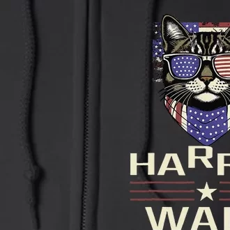 Kamala Harris Walz 2024 Harris Waltz Democratic Vp President Full Zip Hoodie