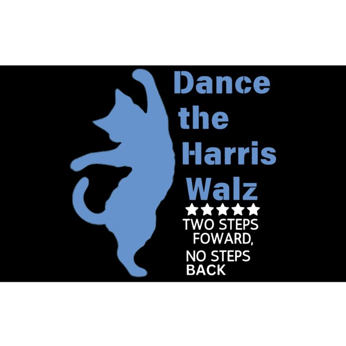 Kamala Harris Walz 2024 Waltz Dance 2 Steps Forward Not Back Bumper Sticker