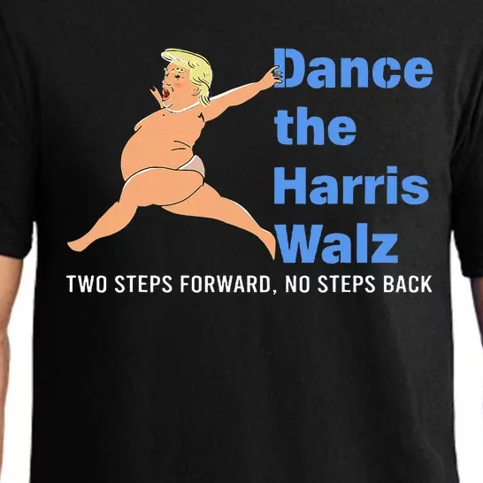 Kamala Harris Walz 2024 Waltz Dance Trump Meme Pajama Set