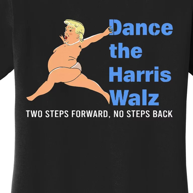 Kamala Harris Walz 2024 Waltz Dance Trump Meme Women's T-Shirt