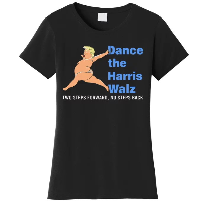 Kamala Harris Walz 2024 Waltz Dance Trump Meme Women's T-Shirt