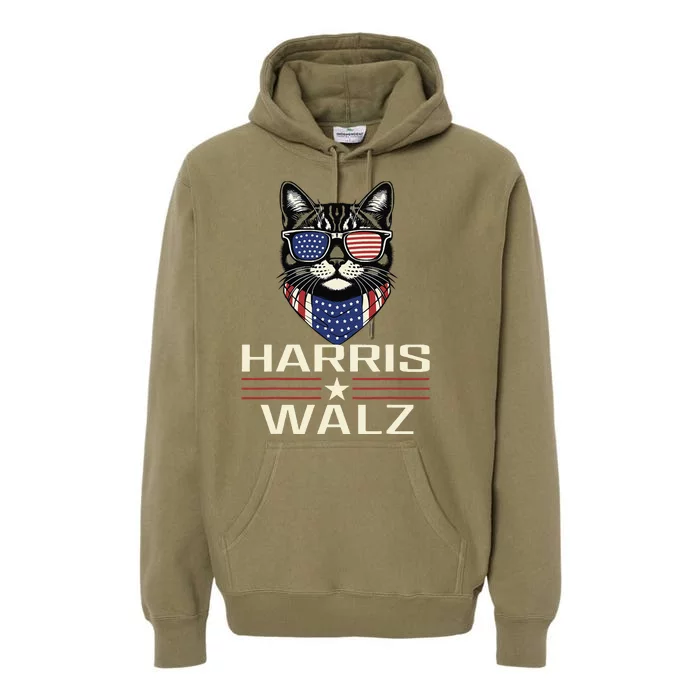 Kamala Harris Walz 2024 Harris Waltz Democratic Vp President Gift Premium Hoodie