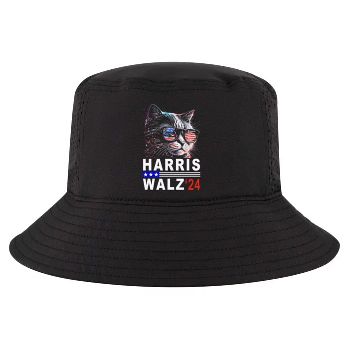 Kamala Harris Walz 2024 Harris Waltz Democratic Vp President Cool Comfort Performance Bucket Hat