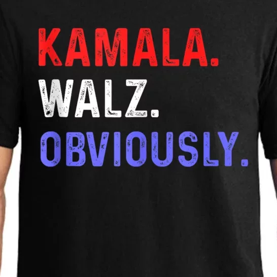 Kamala Harris Walz Obviously 2024 Pajama Set