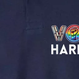 Kamala Harris Walz 2024 Lgbt Vote Harris Walz Waltz Softstyle Adult Sport Polo