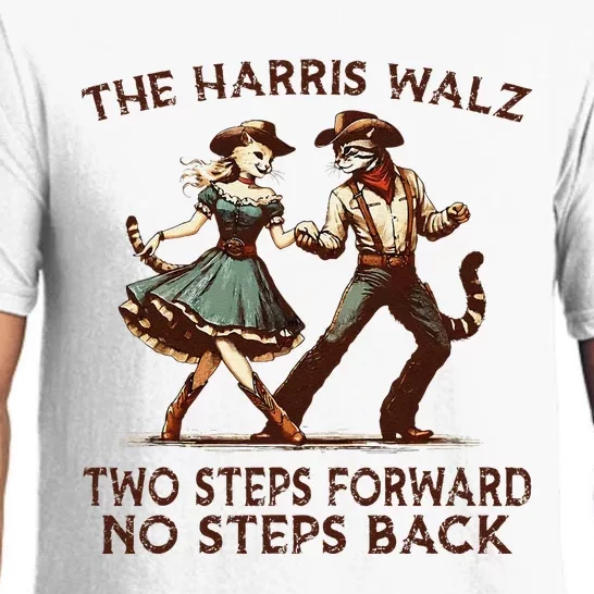 Kamala Harris Walz 2024 Waltz Dance 2 Steps Forward Not Back Pajama Set