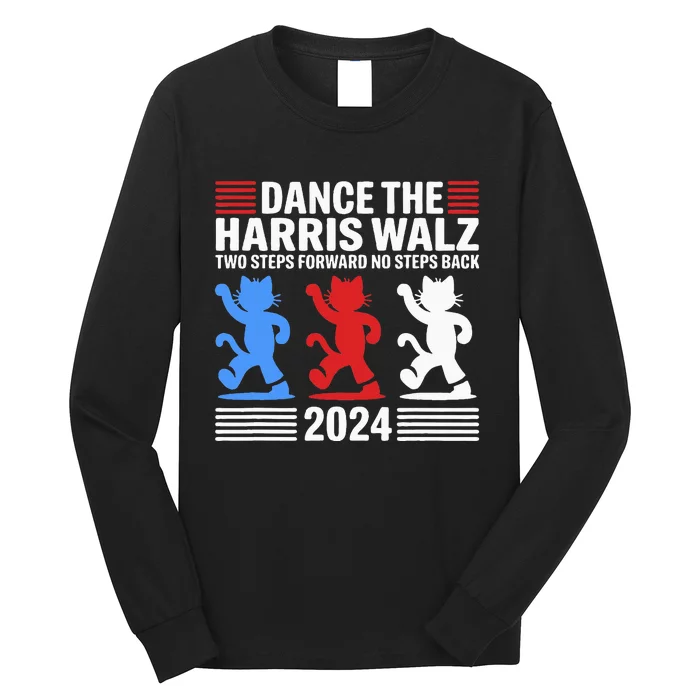 Kamala Harris Walz 2024 Waltz Dance Long Sleeve Shirt