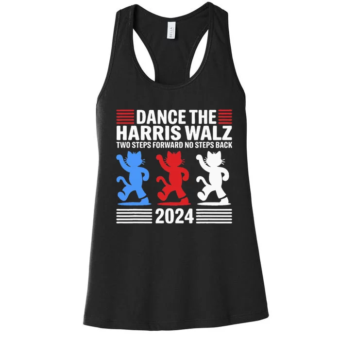 Kamala Harris Walz 2024 Waltz Dance Women's Racerback Tank