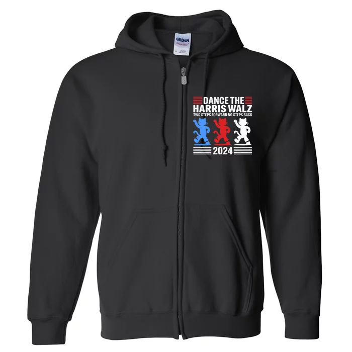 Kamala Harris Walz 2024 Waltz Dance Full Zip Hoodie