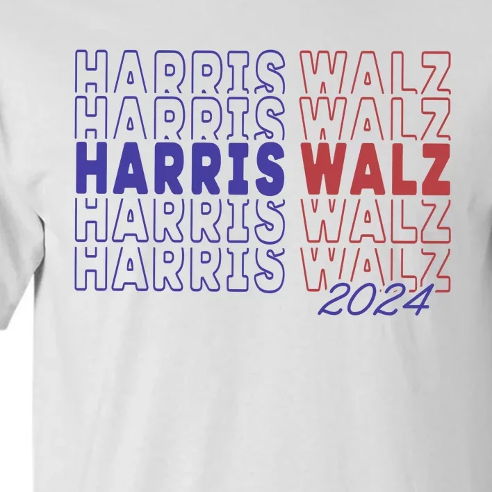 Kamala Harris Walz 2024 Tall T-Shirt