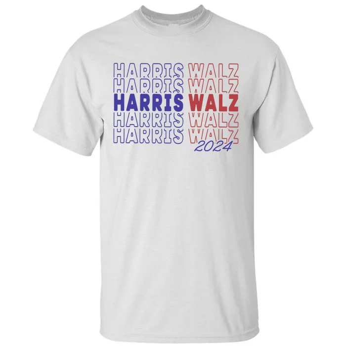 Kamala Harris Walz 2024 Tall T-Shirt