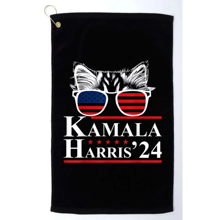 Kamala Harris Walz 2024 Harris Waltz Democratic Vp President Platinum Collection Golf Towel