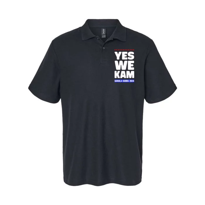 Kamala Harris Yes We Kam! For Us President 2024 Softstyle Adult Sport Polo