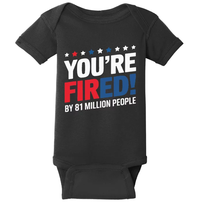 Kamala Harris You’Re Fired By 81 Million People Baby Bodysuit