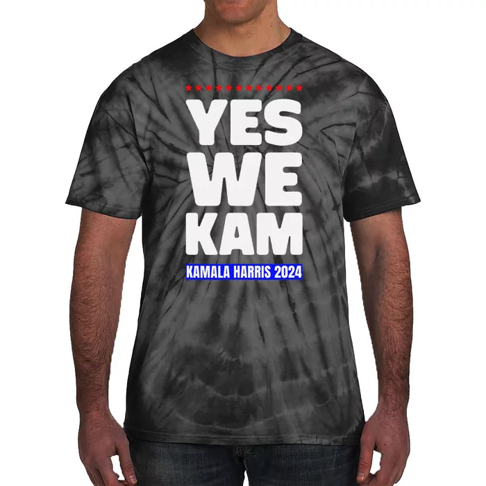 Kamala Harris Yes We Kam! For Us President 2024 Tie-Dye T-Shirt