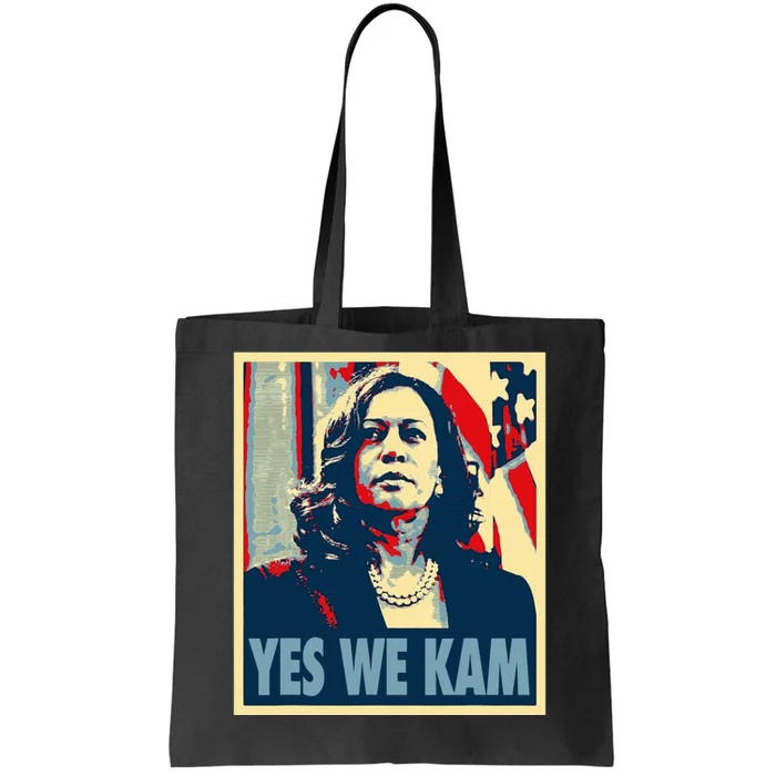 Kamala Harris Yes We Kam Tote Bag