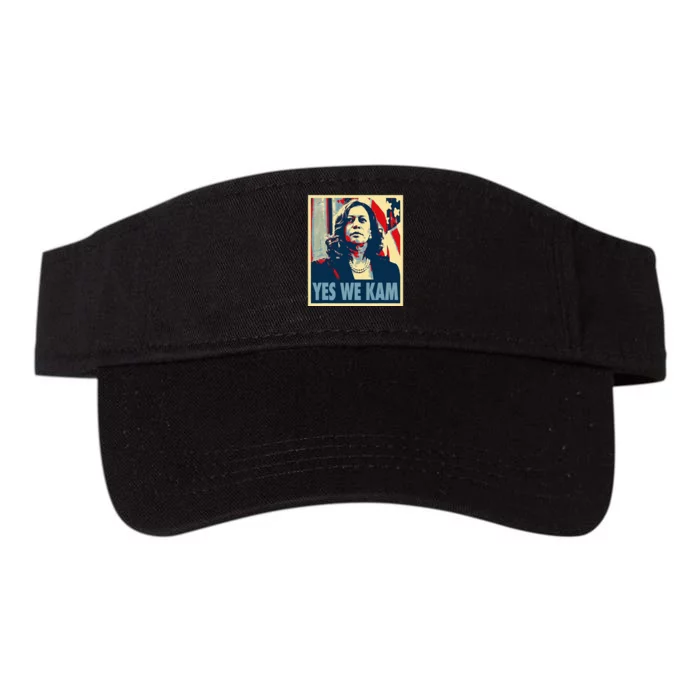 Kamala Harris Yes We Kam Valucap Bio-Washed Visor