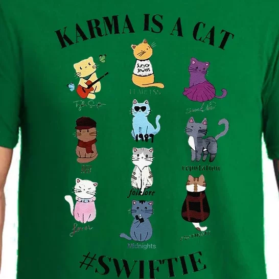 Karma Is A Cat Pajama Set