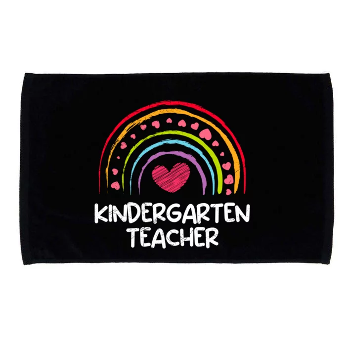 Kindergarten I Am A Kindergarten Teacher Funny Gift Microfiber Hand Towel