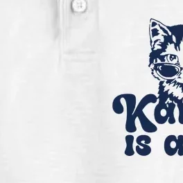 Karma Is A Cat Dry Zone Grid Performance Polo