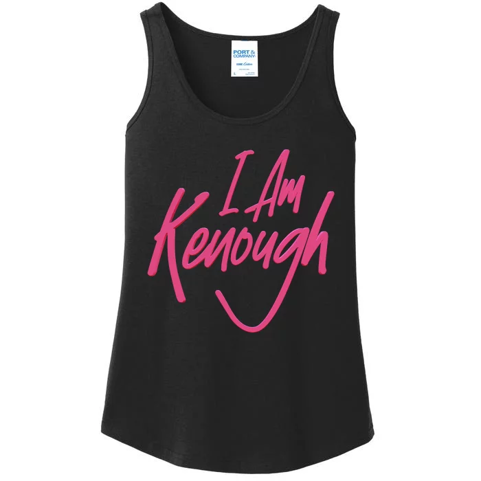 Kenough I Am Kenough Ladies Essential Tank