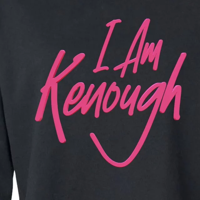 Kenough I Am Kenough Cropped Pullover Crew