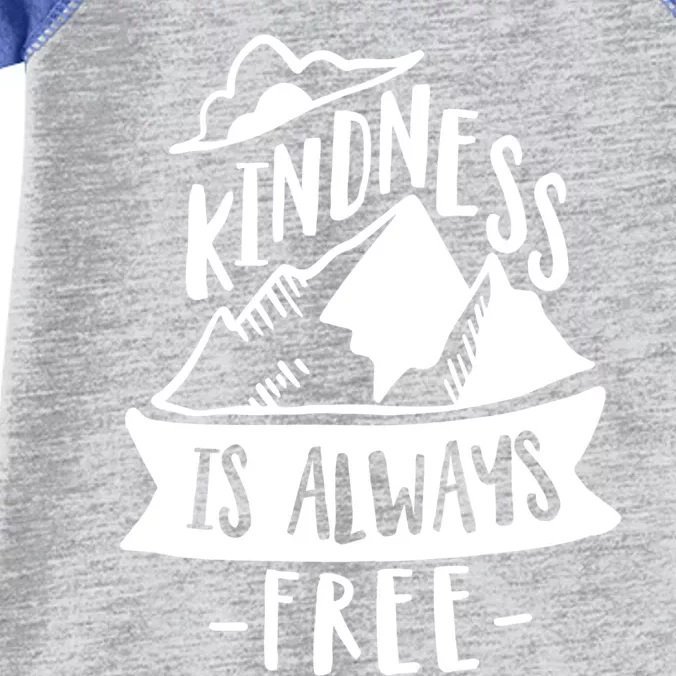 Kindness Is Always Free Anti Bullying Week Unity Day Cute Gift Infant Baby Jersey Bodysuit