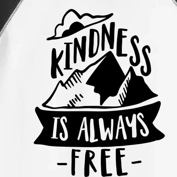 Kindness Is Always Free Anti Bullying Week Unity Day Cute Gift Toddler Fine Jersey T-Shirt