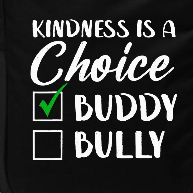 Kindness Is A Choice Orange Anti Bullying Unity Day Impact Tech Backpack