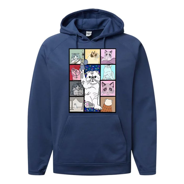 Karma Is A Cat Performance Fleece Hoodie