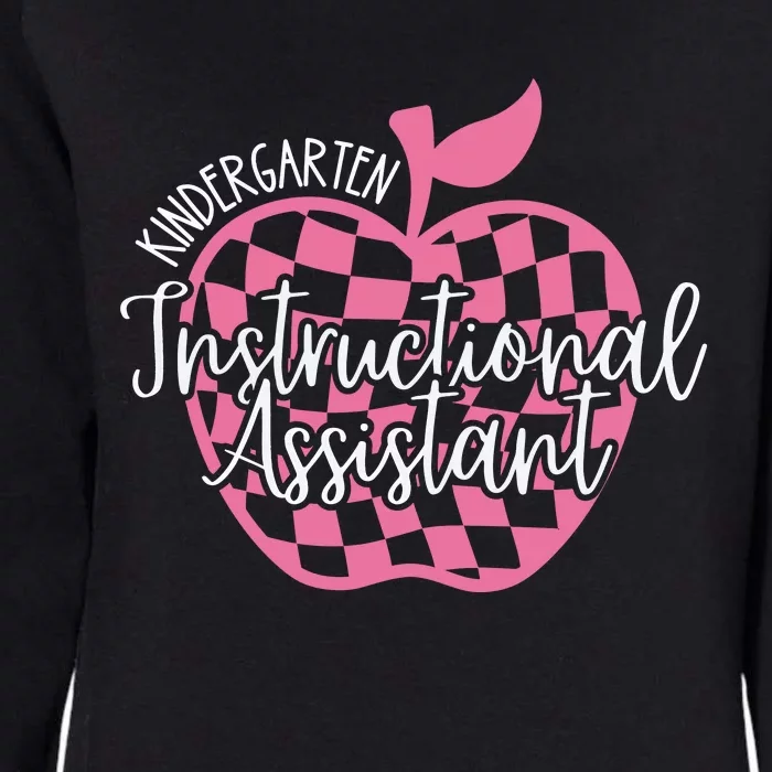 Kindergarten Instructional Assistant Womens California Wash Sweatshirt