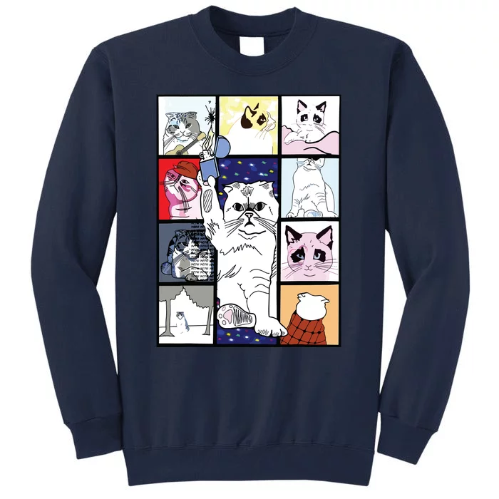 Karma Is A Cat Karma Is My Boyfriend Tall Sweatshirt