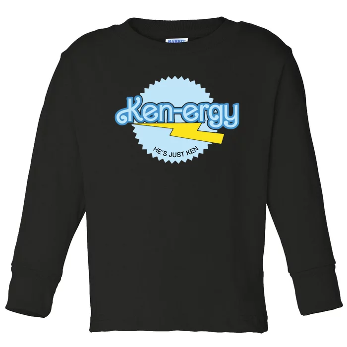 Kenergy I Am Kenough Toddler Long Sleeve Shirt