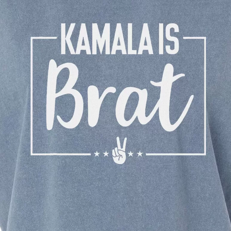 Kamala Is Brat Kamala Is Brat 2024 TeesKamala Is Brat Garment-Dyed Women's Muscle Tee