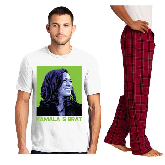 Kamala Is Brat Funny Sarcastic Pajama Set