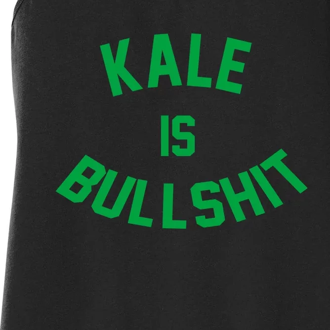 Kale Is Bullshit Women's Racerback Tank