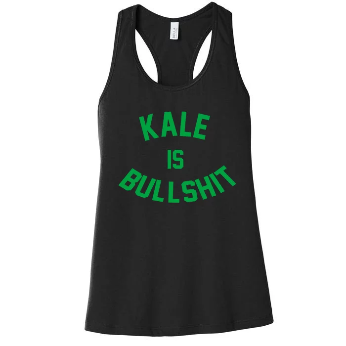 Kale Is Bullshit Women's Racerback Tank