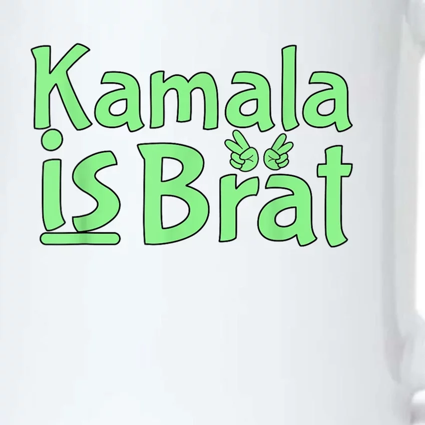 Kamala Is Brat Funny Sarcastic Quote Kamala Is Brat 2024 Black Color Changing Mug