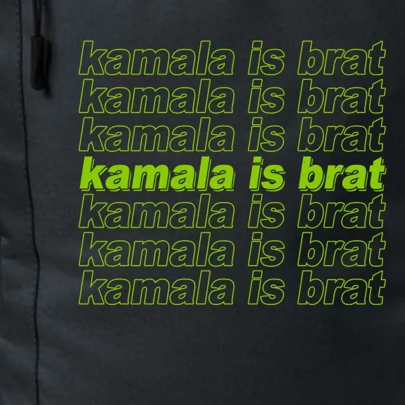 Kamala Is Brat Meme Kamala Harris 2024 Daily Commute Backpack