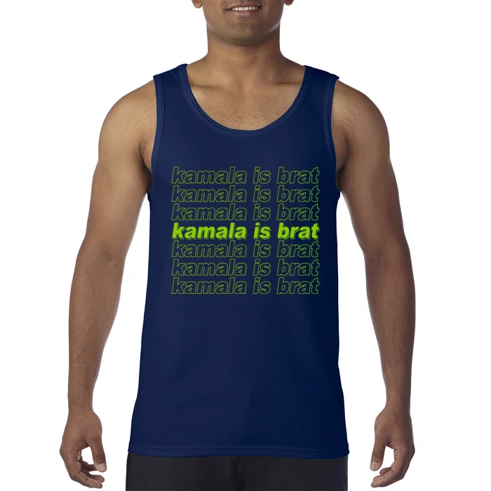 Kamala Is Brat Meme Kamala Harris 2024 Tank Top