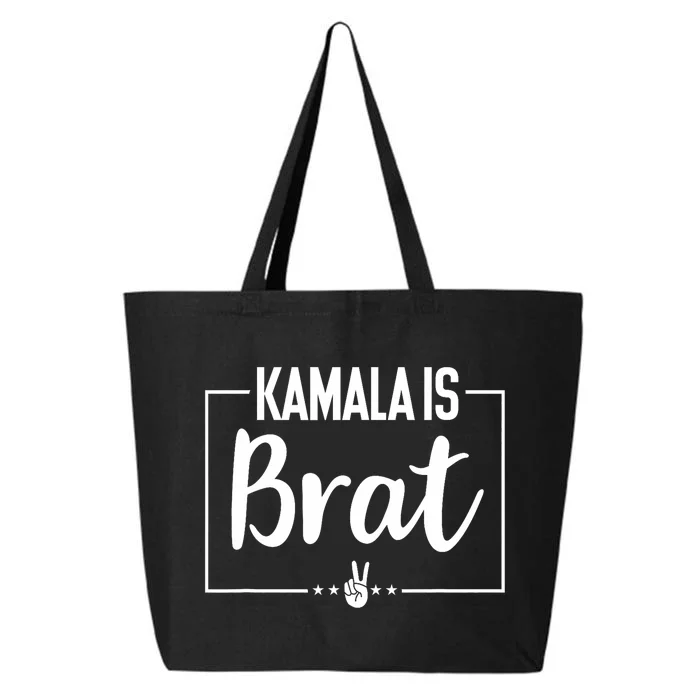 Kamala Is Brat Kamala Is Brat 2024 Kamala Is Brat 25L Jumbo Tote