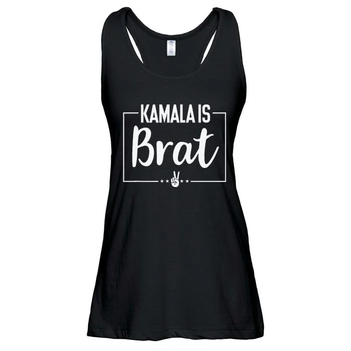 Kamala Is Brat Kamala Is Brat 2024 Kamala Is Brat Ladies Essential Flowy Tank