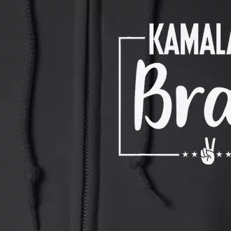 Kamala Is Brat Kamala Is Brat 2024 Kamala Is Brat Full Zip Hoodie