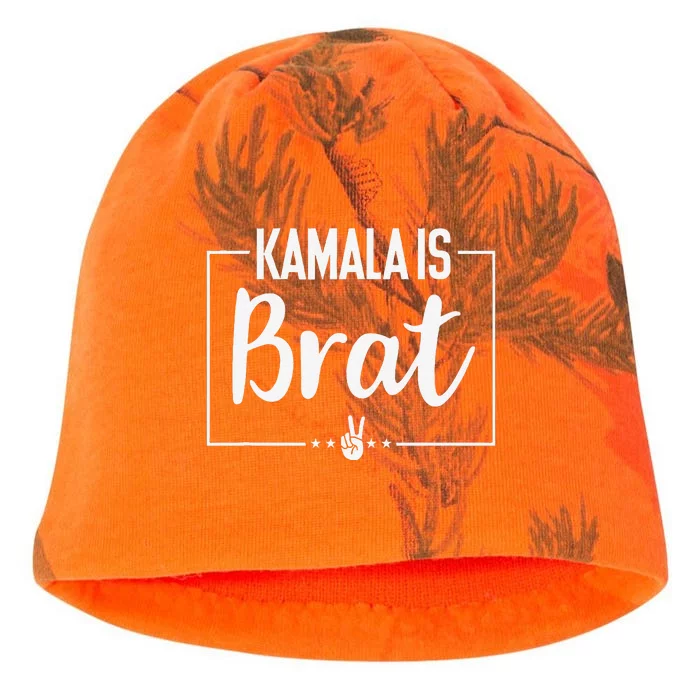 Kamala Is Brat Kamala Is Brat 2024 Kamala Is Brat Kati - Camo Knit Beanie