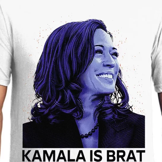 Kamala Is Brat Funny Sarcastic Pajama Set