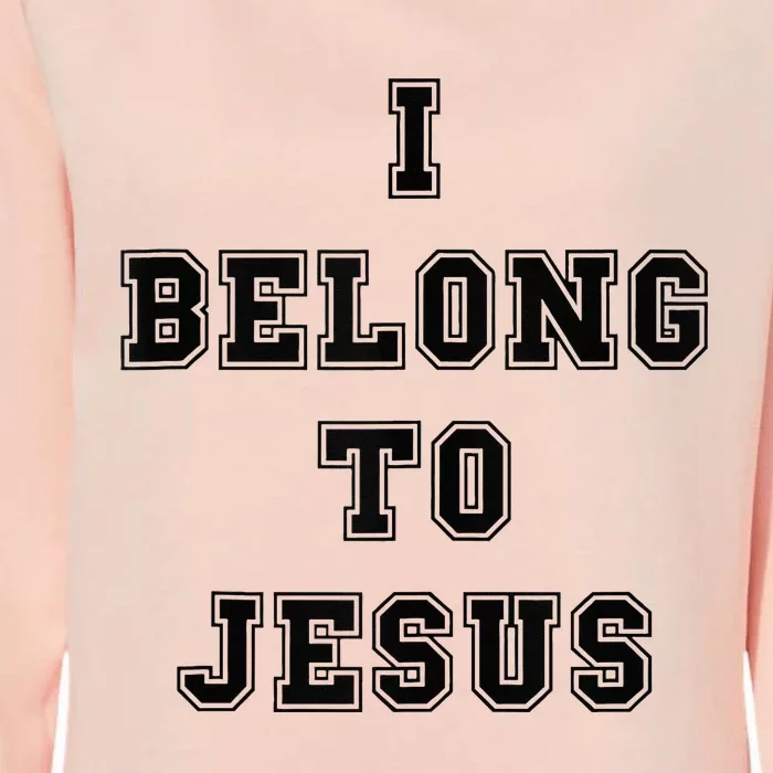 Kaka I Belong To Jesus Womens California Wash Sweatshirt