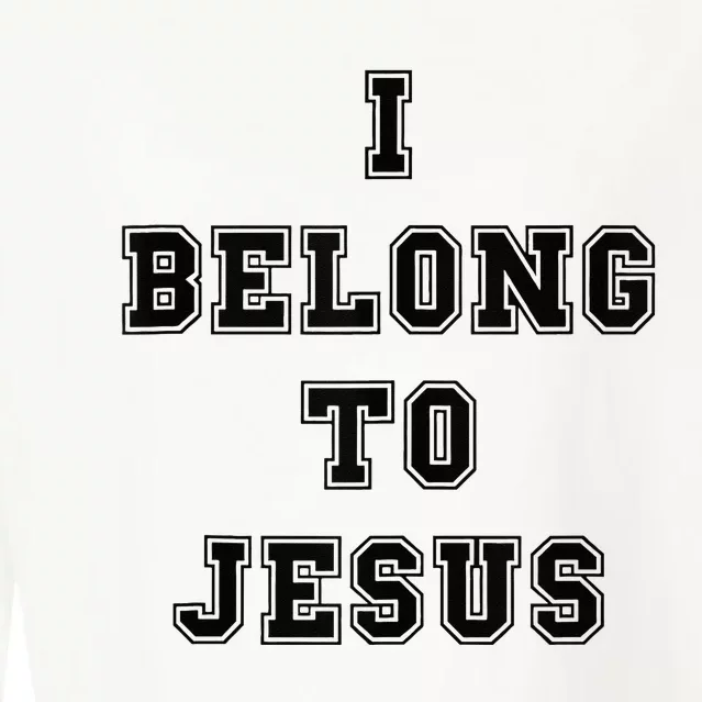 Kaka I Belong To Jesus Cropped Pullover Crew