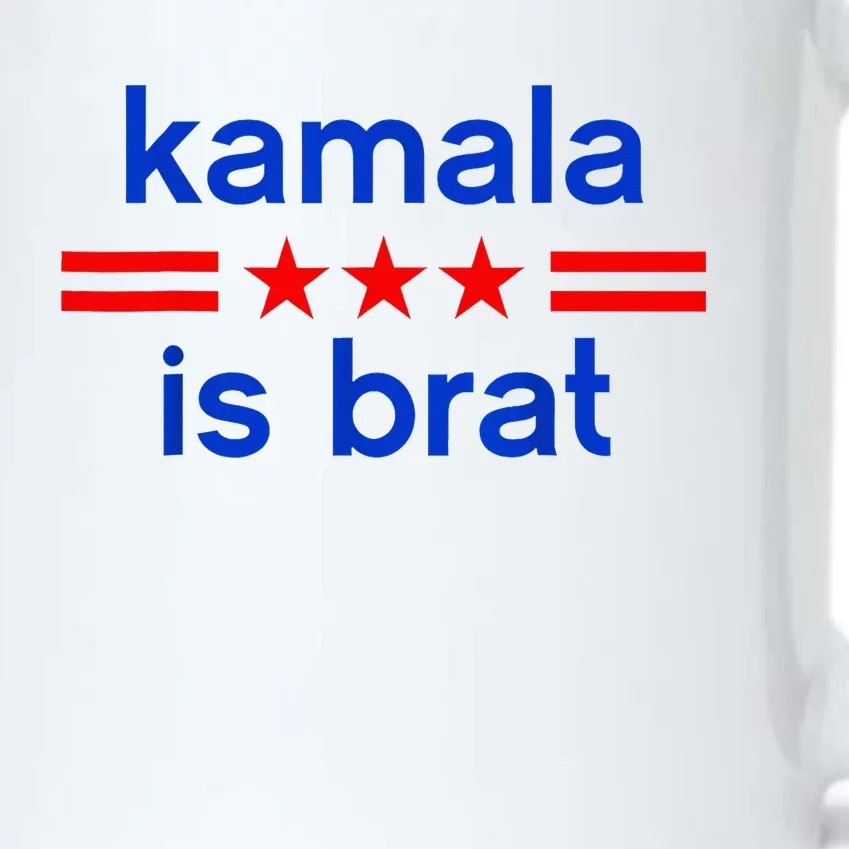 Kamala Is BratCute Quotes American Black Color Changing Mug