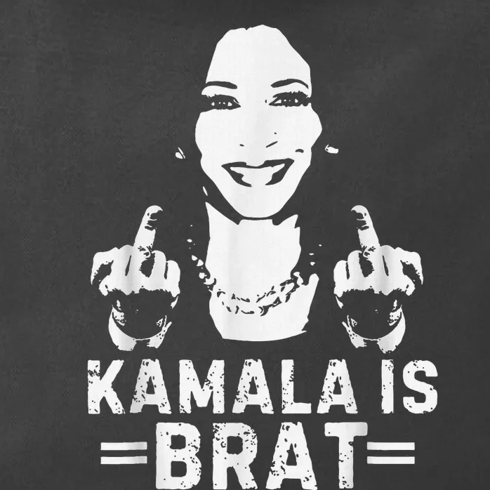 Kamala Is Bratcute Quotes American Zip Tote Bag