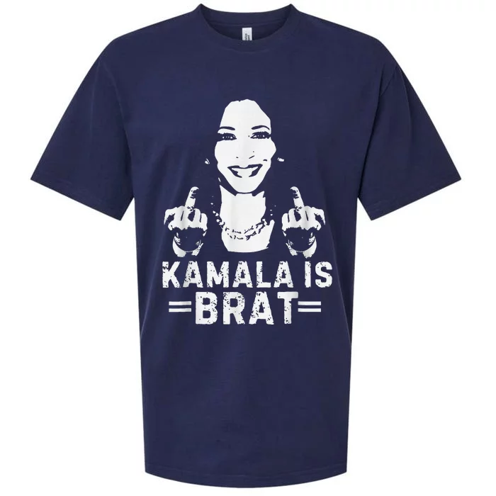 Kamala Is Bratcute Quotes American Sueded Cloud Jersey T-Shirt